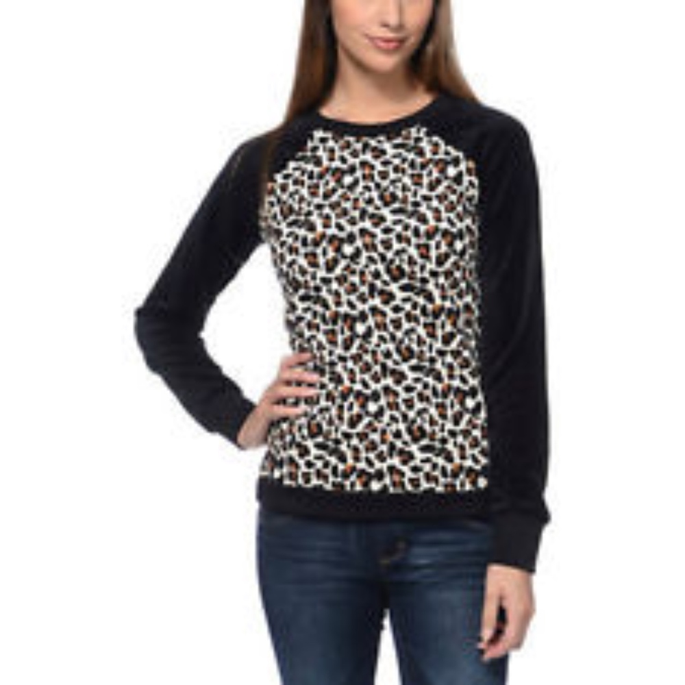 Leopard Volcom Sweatshirt